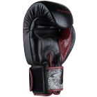 Боксови ръкавици - 8 WEAPONS Boxing Gloves Sak Yant Naga - Black/Maroon